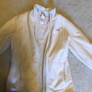 White The North Face jacket